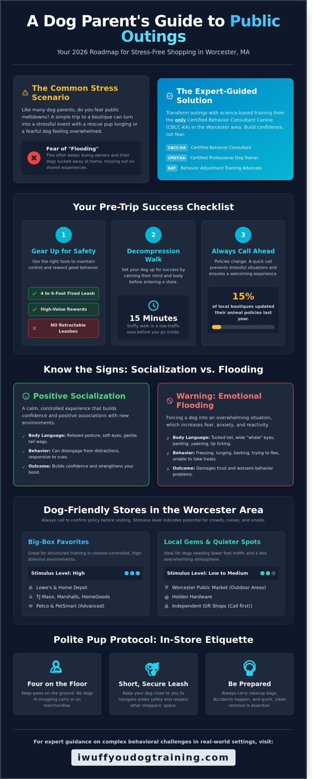 Dog Friendly Stores in Worcester, MA: The 2026 Shopping Guide for Dog Parents - Infographic