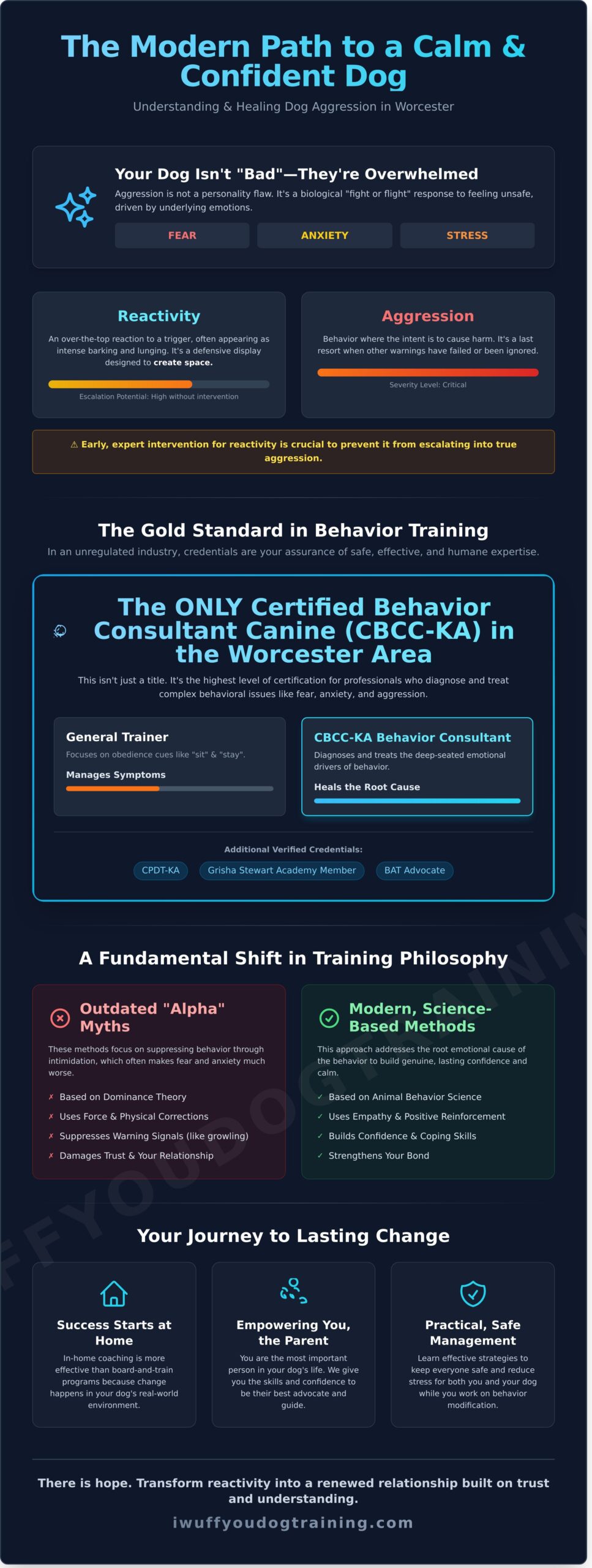 Expert Dog Aggression Training in Worcester, MA: Science-Based Behavioral Support