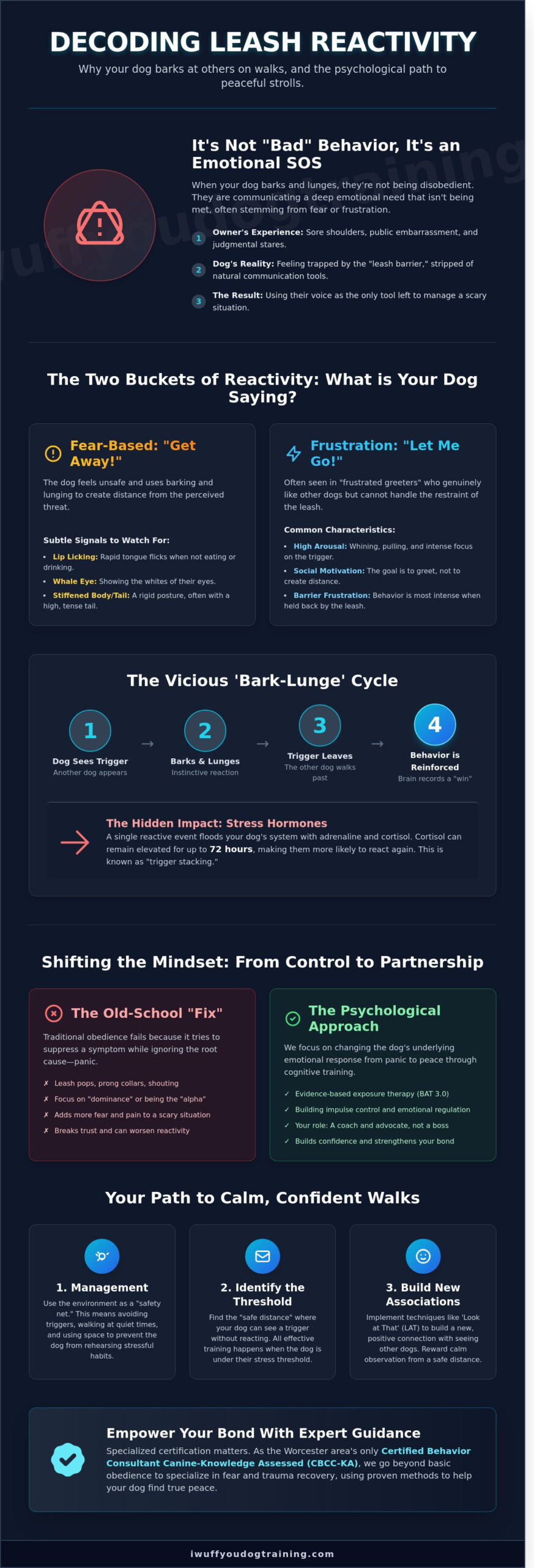 Why Your Dog Barks at Other Dogs on Walks: A Worcester Parent's Guide