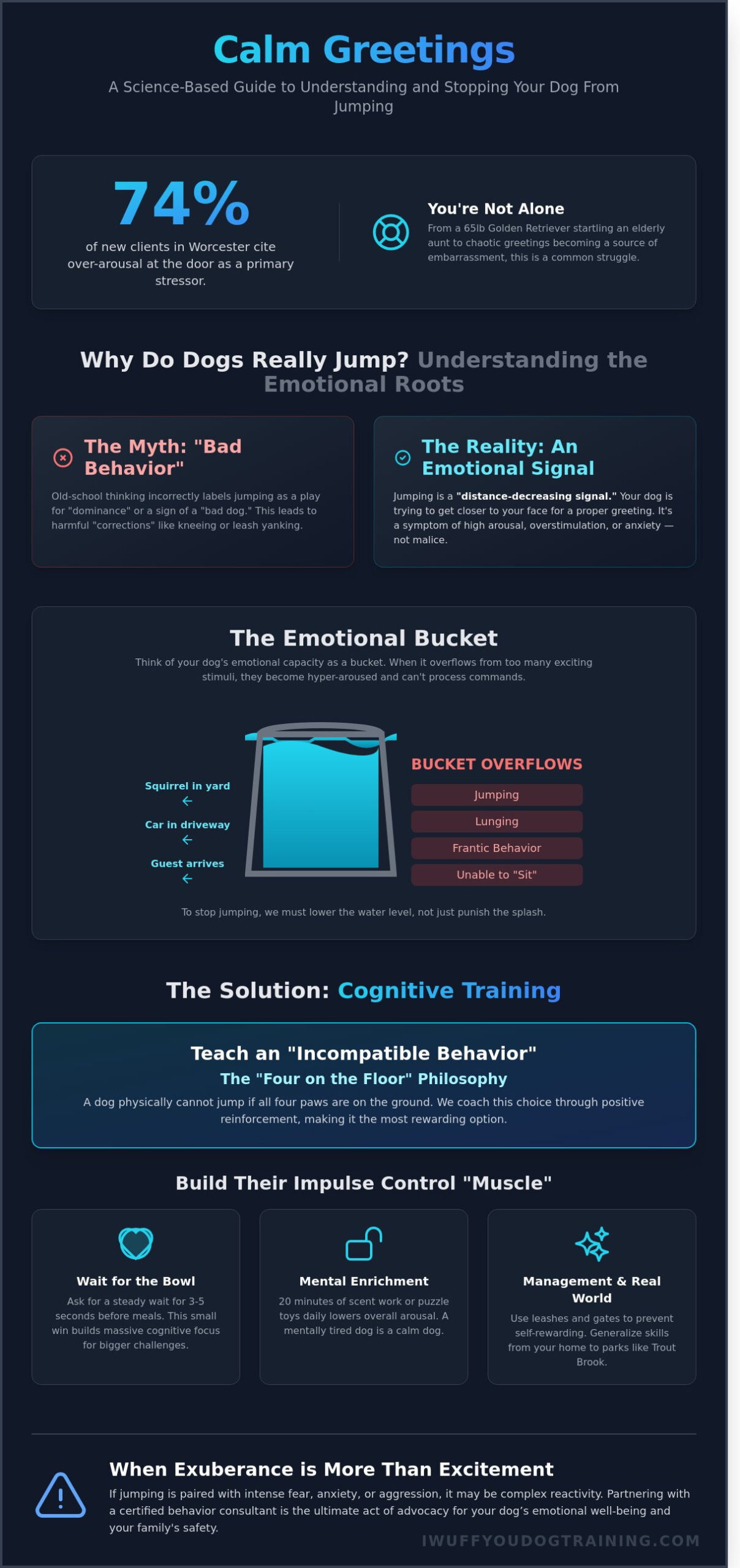 How to Stop a Dog From Jumping: A Compassionate Guide for Worcester Dog Parents