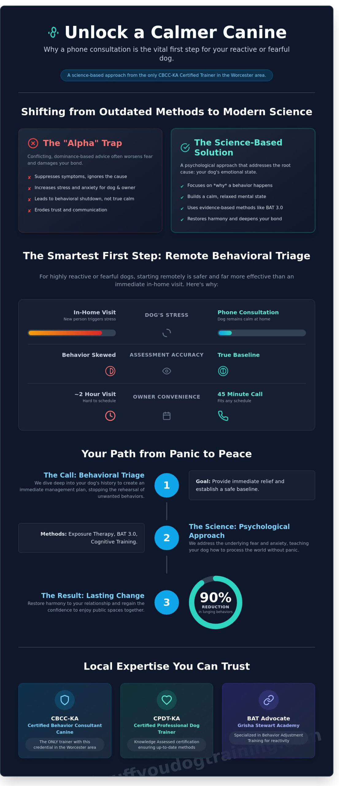 Dog Training Phone Consultation: Expert Behavioral Support in Worcester, MA