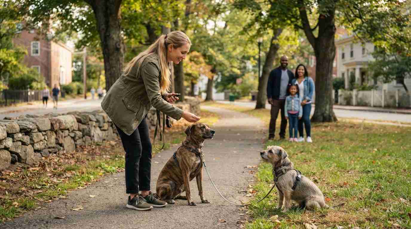 Aggressive Dog Training in Worcester, MA for Anxious Dogs