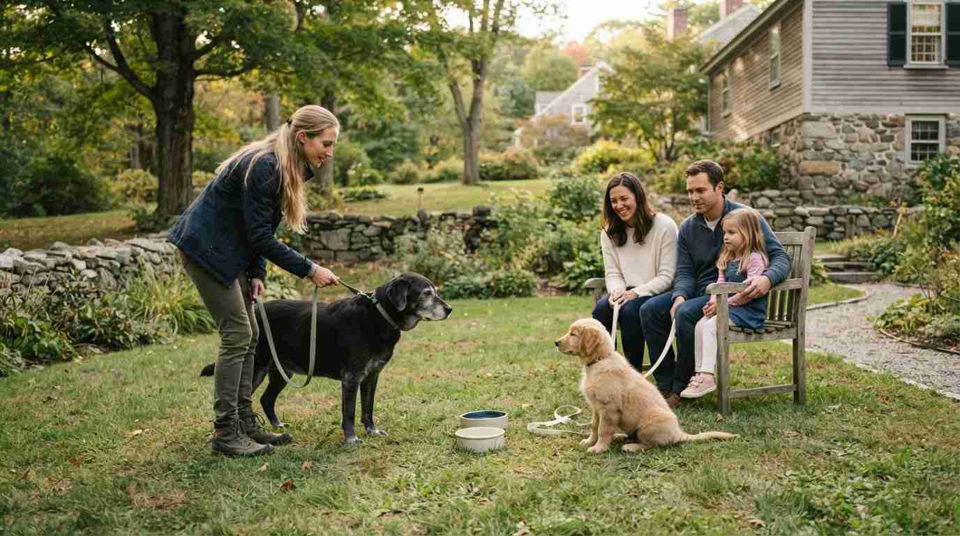 Introducing a New Puppy to an Older Dog in Worcester: A Calm, Gradual Guide