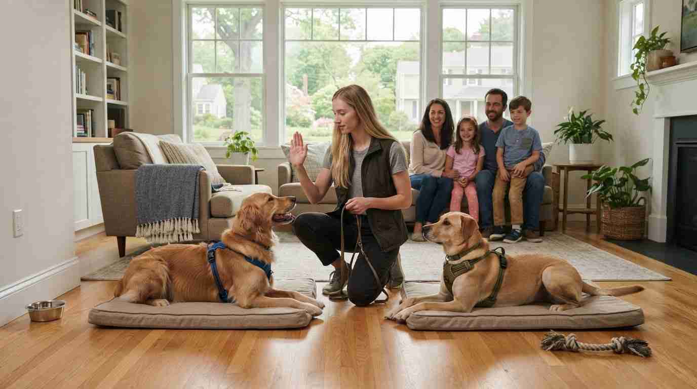 Managing sibling rivalry between dogs in Holden, MA